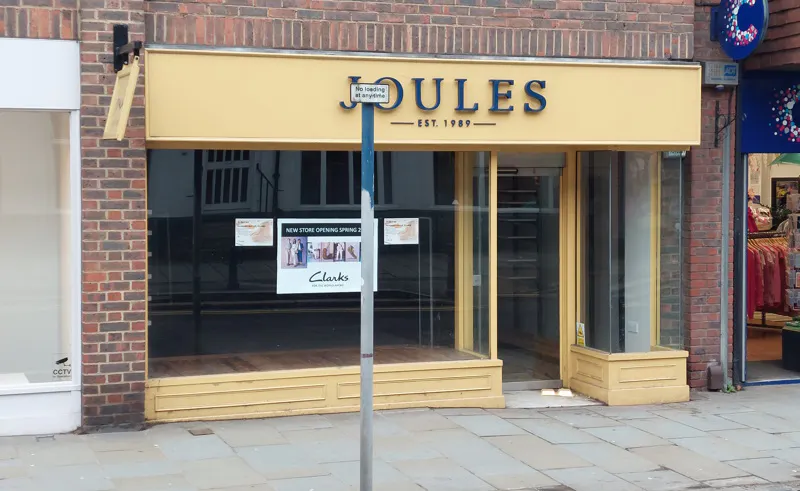 Clarks new premises in Reigate