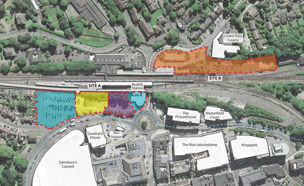 Map of Solum's Redhill plans