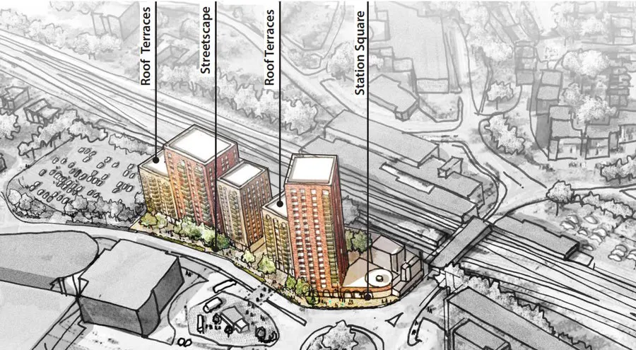 Impression of Redhill Station