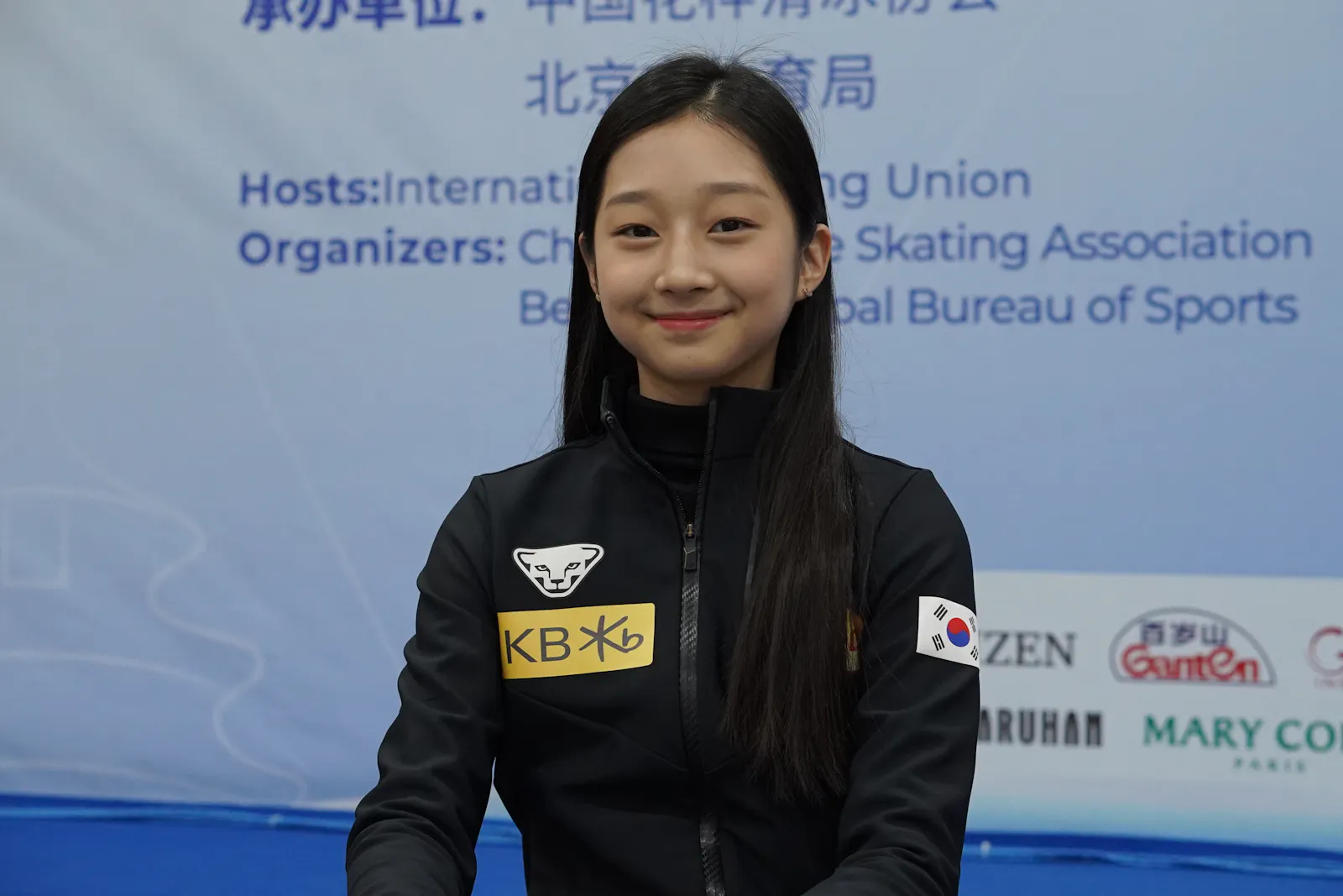 Jia Shin beim Juniorenfinale
