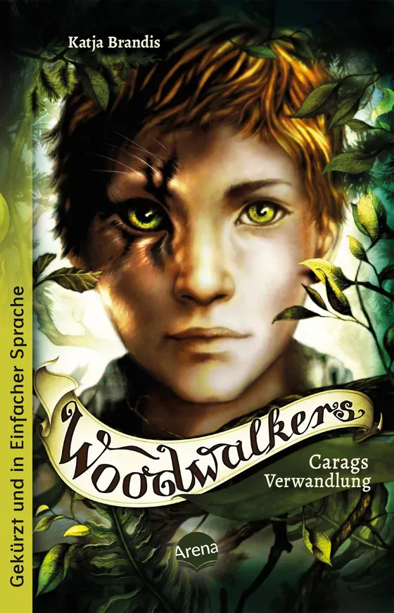 Cover von "Woodwalkers in Einfacher Sprache" aus dem Arena Verlag.