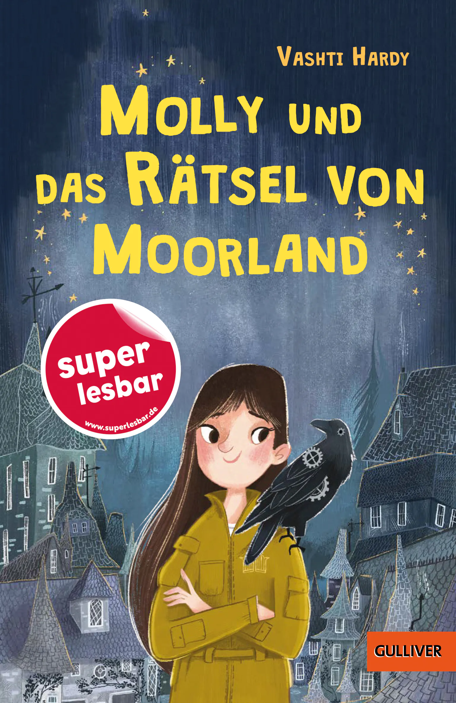 Cover von "Molly und das Rätsel von Moorland" aus der "superlesbar"-Reihe im Gulliver Verlag.