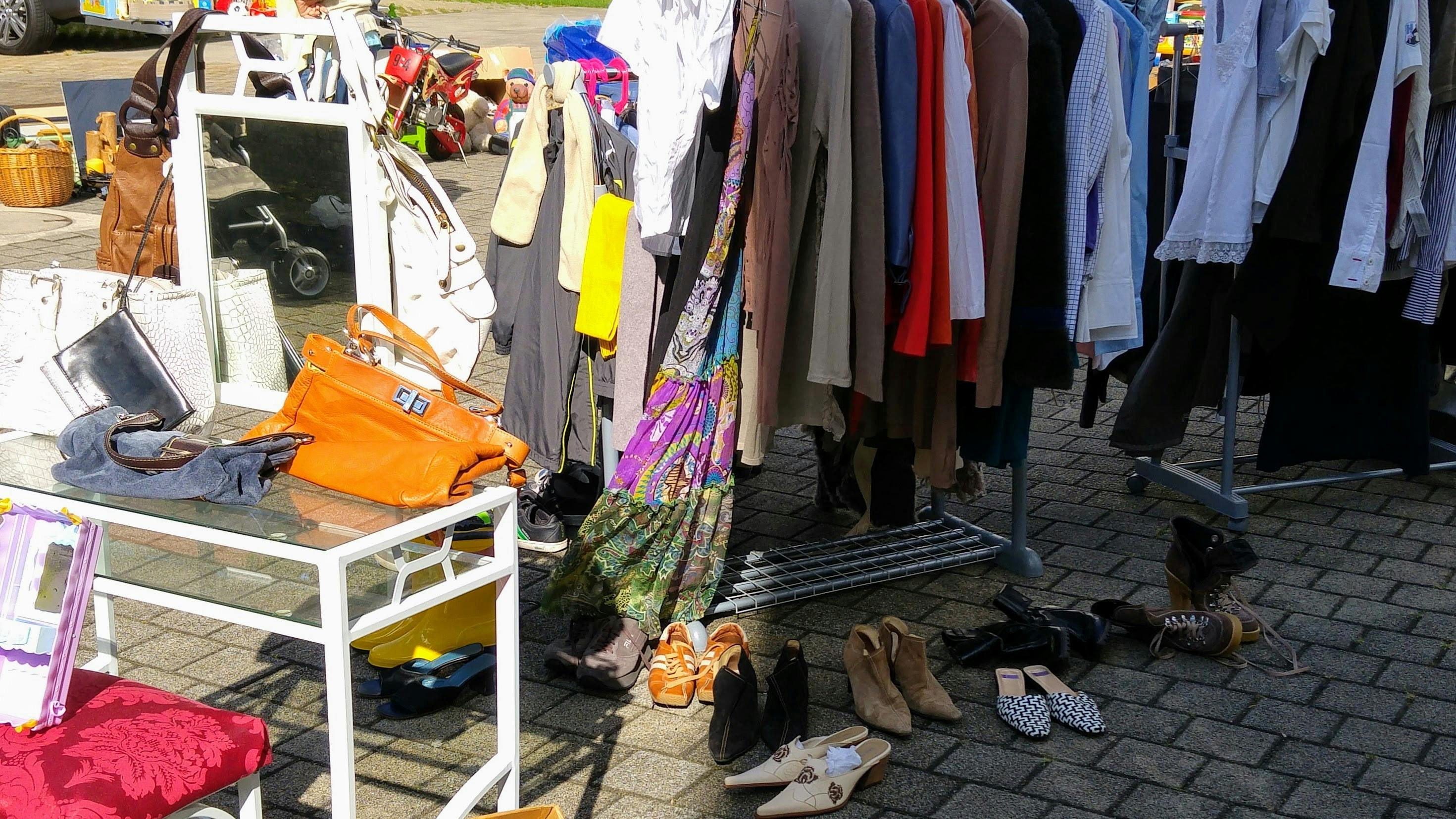 Hofflohmarkt. Foto: Jürgen Brand