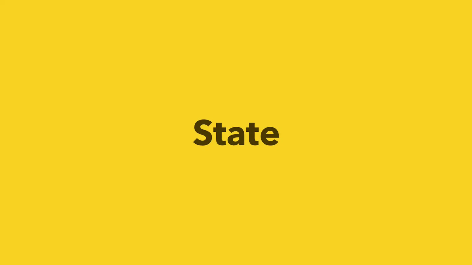 State