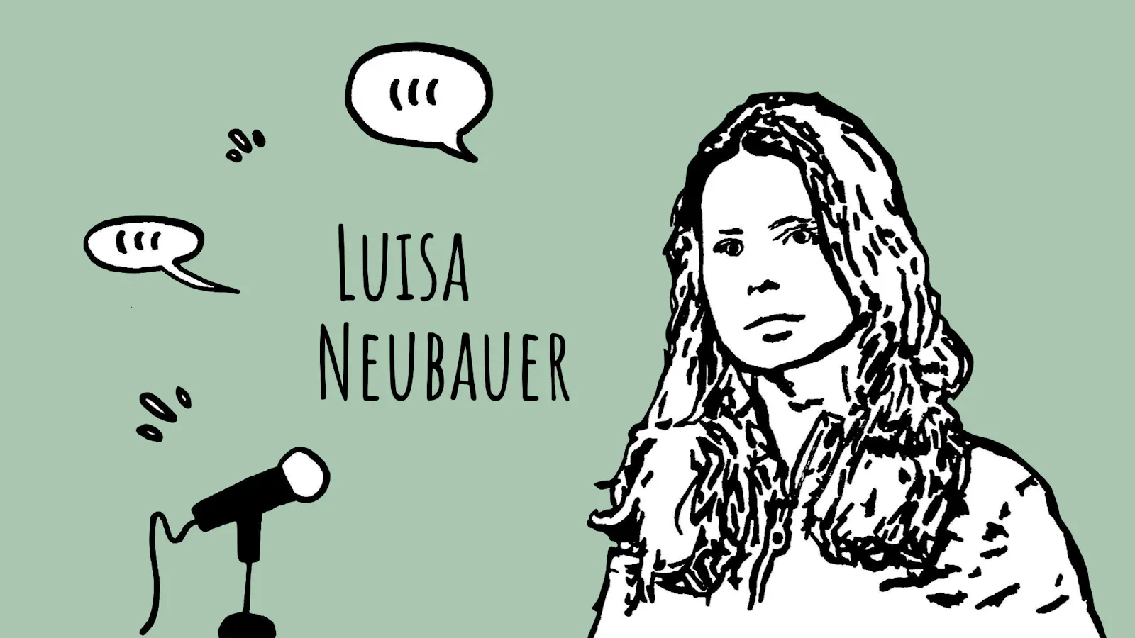 Auch die deutsche Klimaaktivistin Luisa Neubauer war bereits bei der "Treibhauspost" zu Gast und hat über Klima-Ungerechtigkeit gesprochen. Link in der Bildunterschrift.