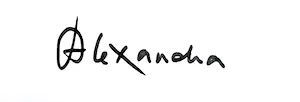 Alexandra (handgeschrieben)