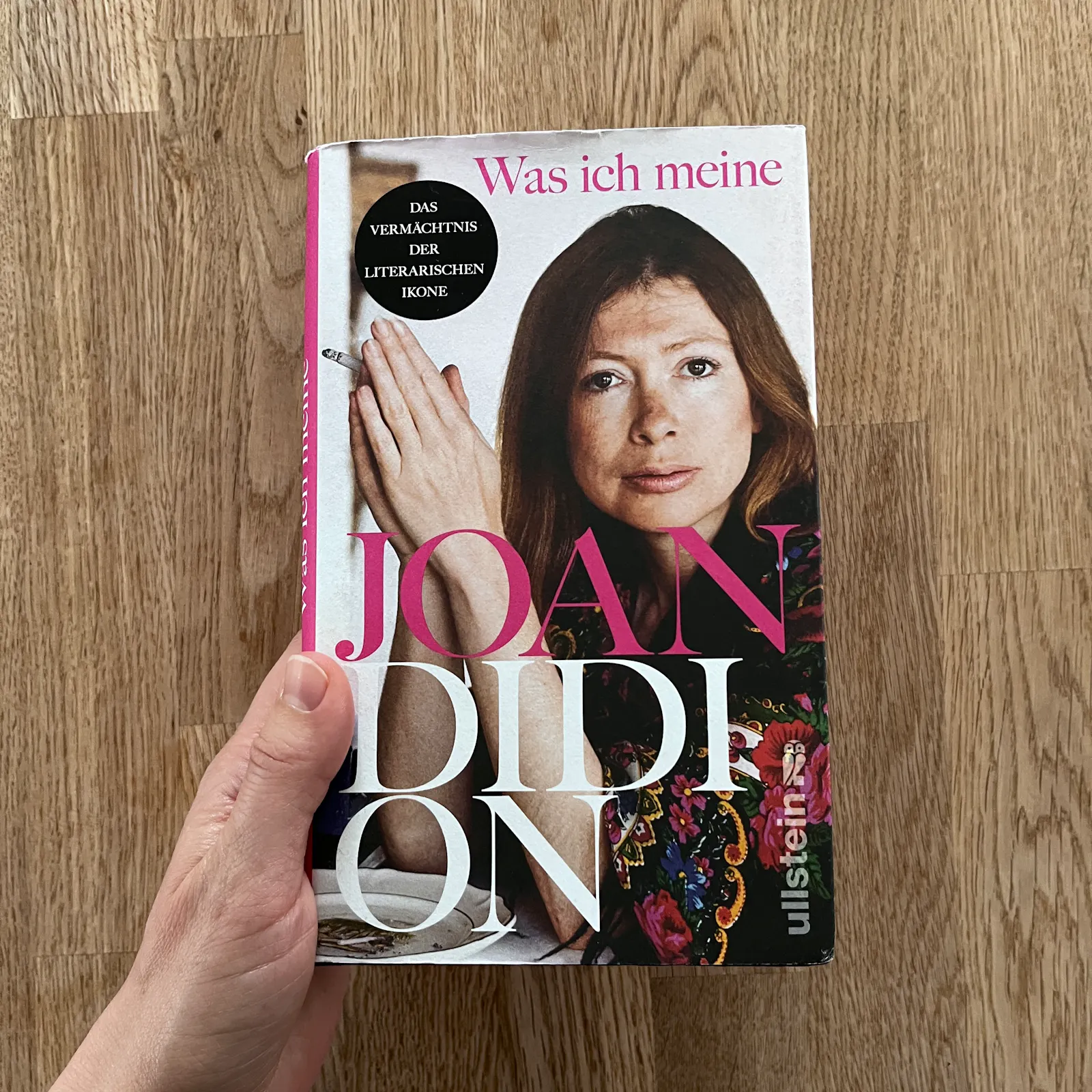 Cover des Essaybandes "Was ich meine" von Joan Didion