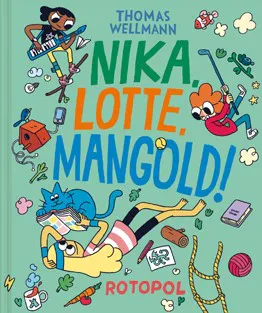 Cover des Comics "Nika, Lotte, Mangold!" aus dem Rotopol Verlag.