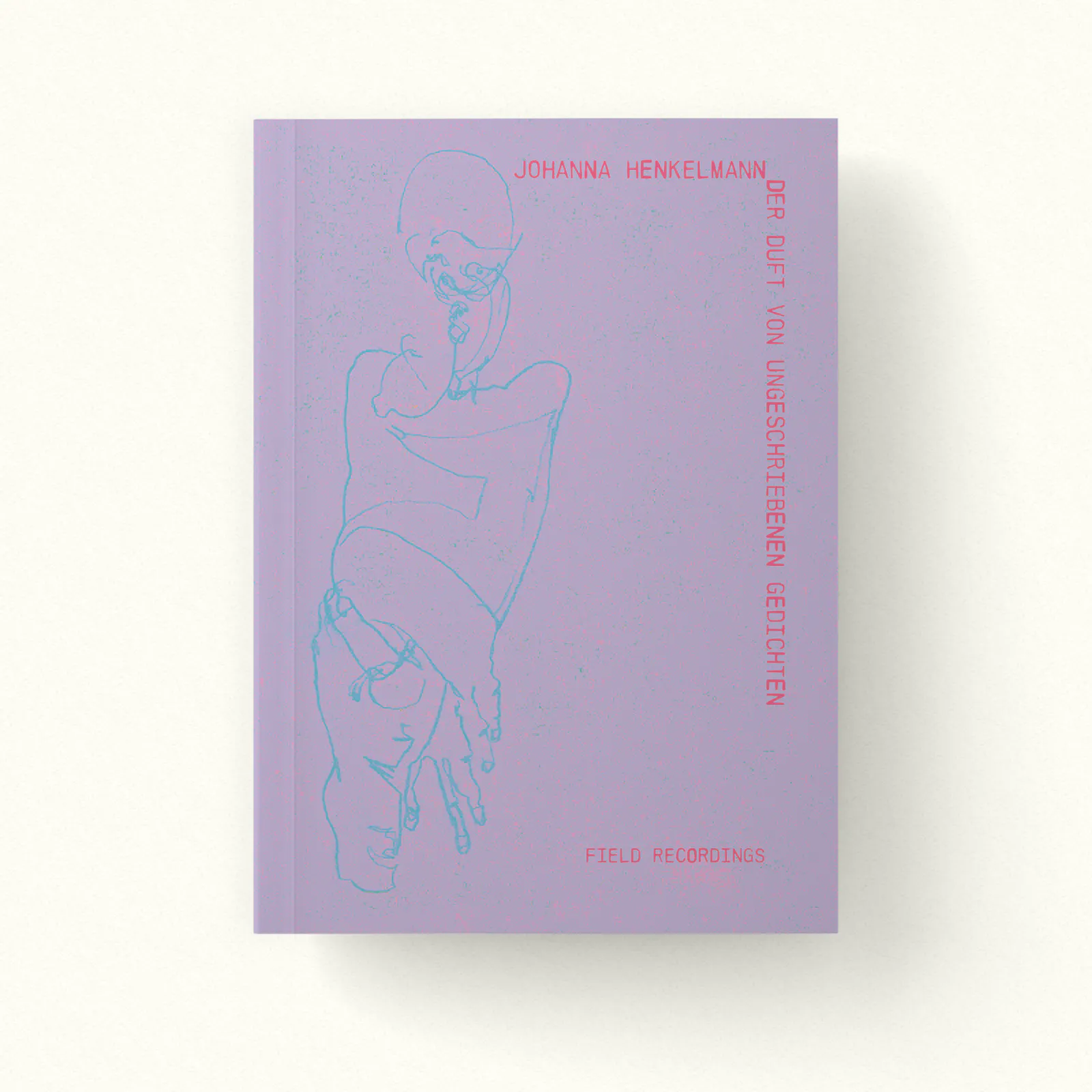 Ein Mock-Up des neuen Buches auf weißem Grund.