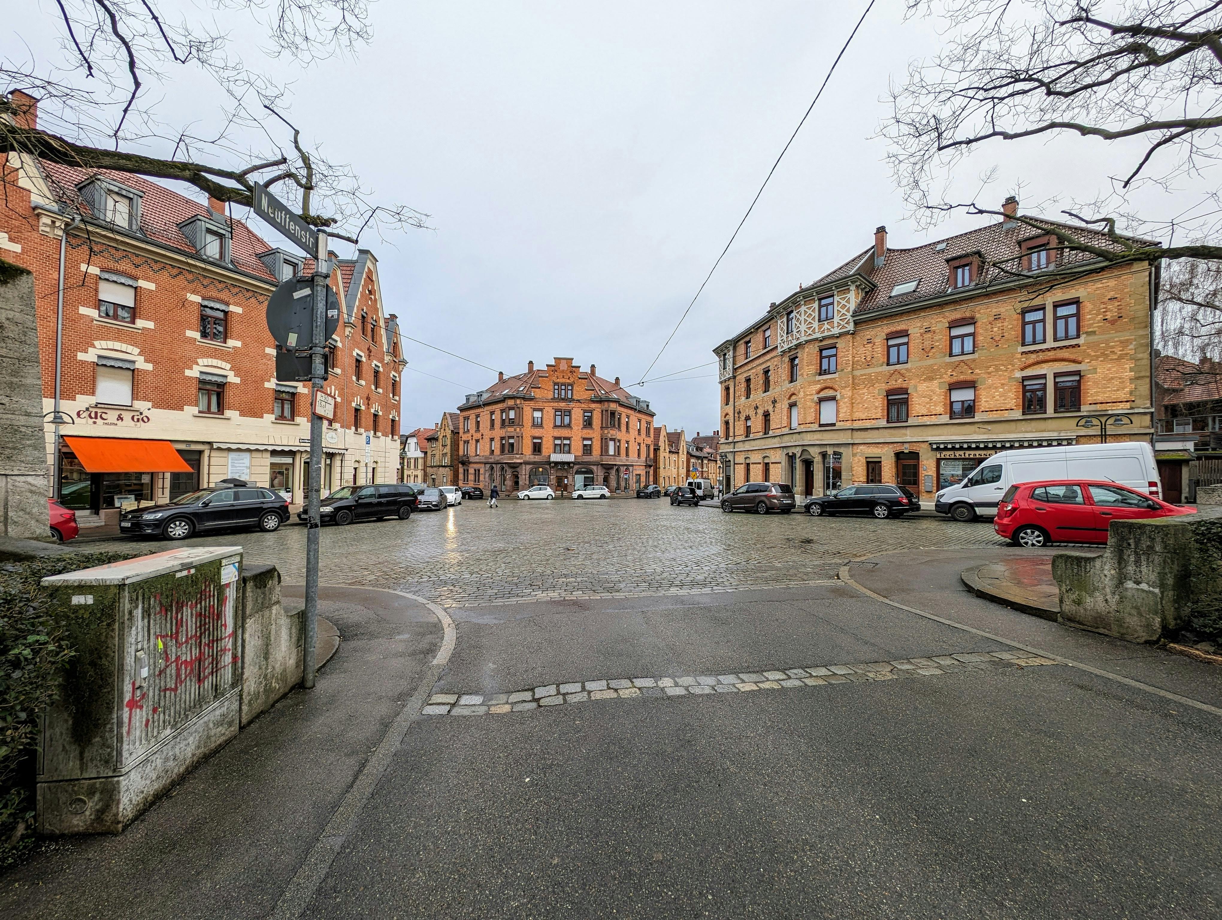 So sieht der Eduard-Pfeiffer-Platz heute aus. Foto: Jürgen Brand