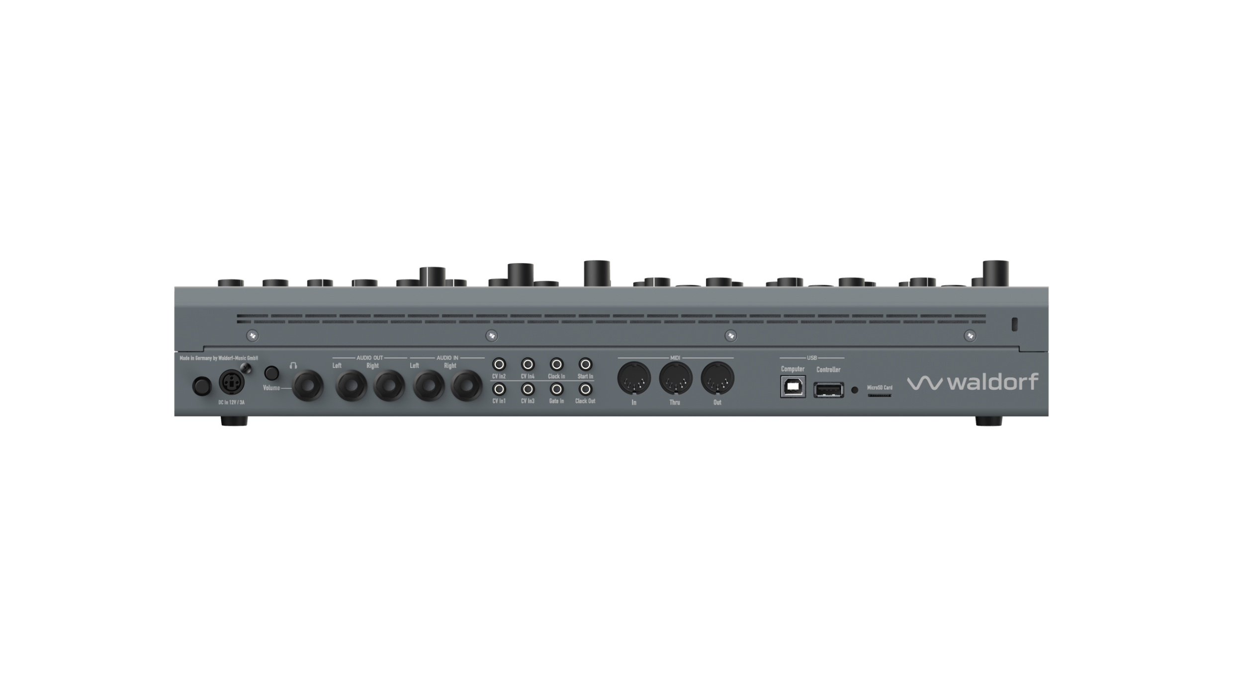 Waldorf Iridium Mk 2 - Anschlüsse