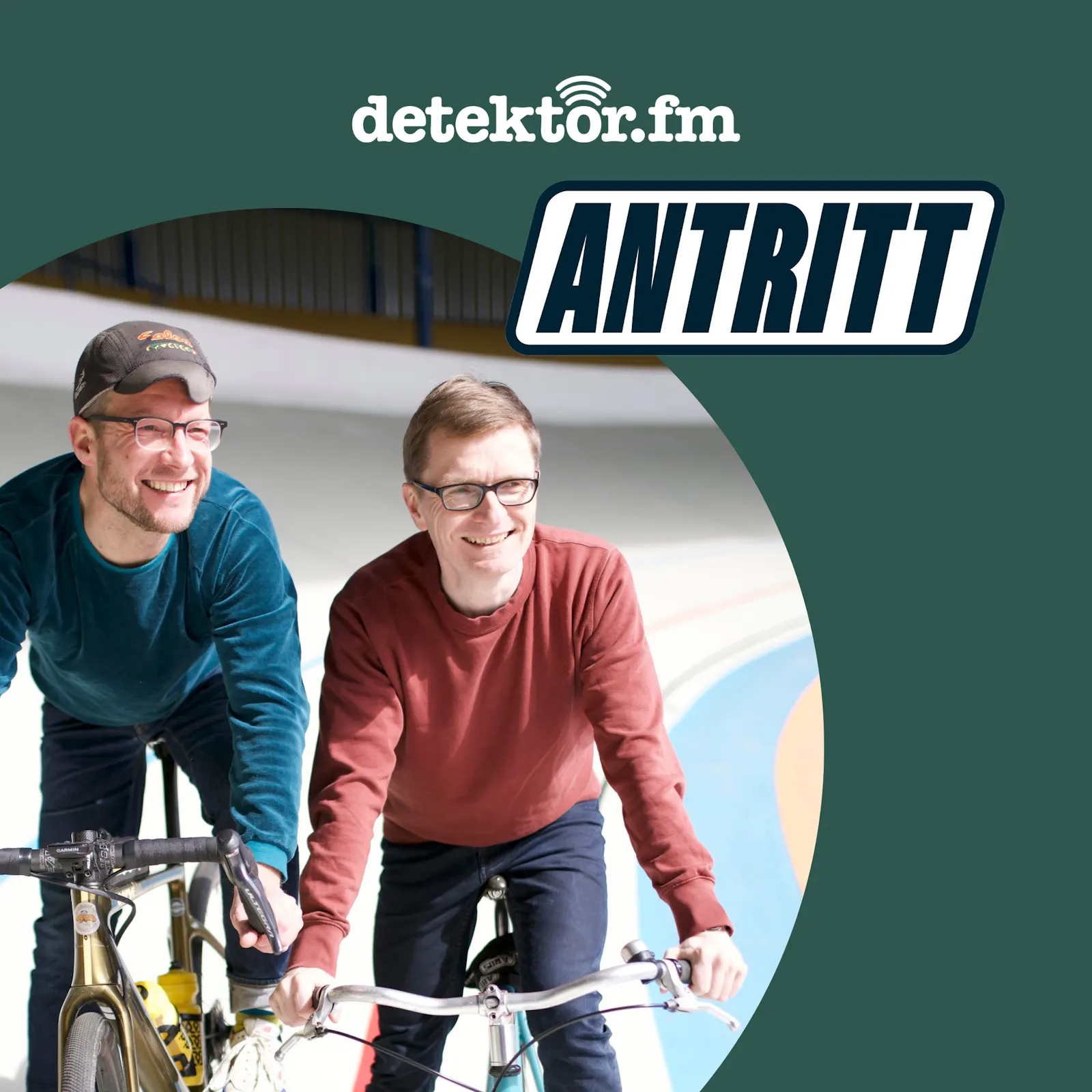 Eins der neuen Antritt Podcast-Cover
