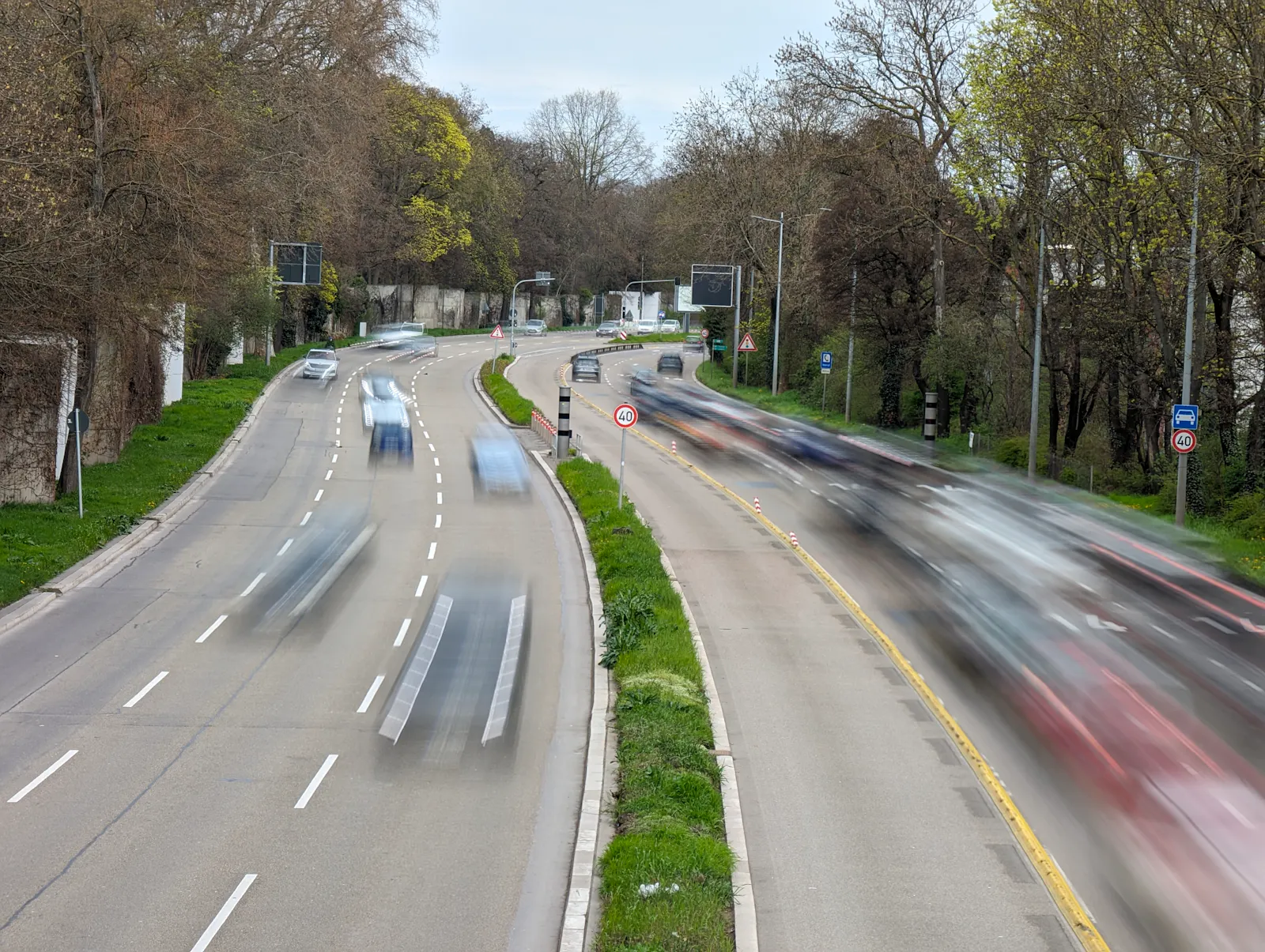 Der Abschnitt der Bundesstraße 14 / Cannstatter Straße zwischen Neckartor und Schwanenplatztunnel wird in den nächsten fünf Jahren zur Baustelle. Foto: Jürgen Brand