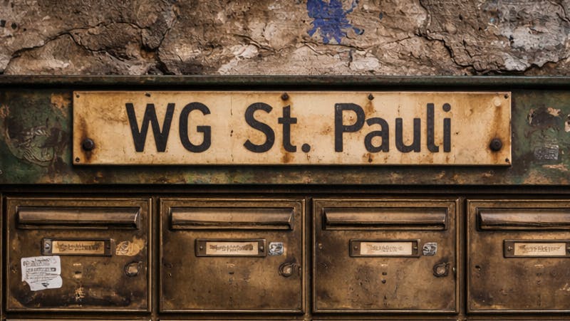 Briefkasten der WG St. Pauli