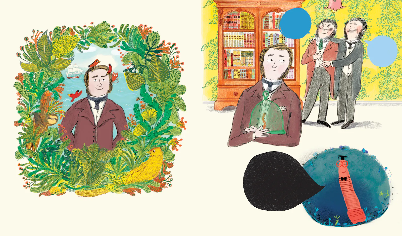Buchinnenseiten © Polly Owen (Texte), Gwen Millward (Illustrationen) / © 2024 Penguin Junior