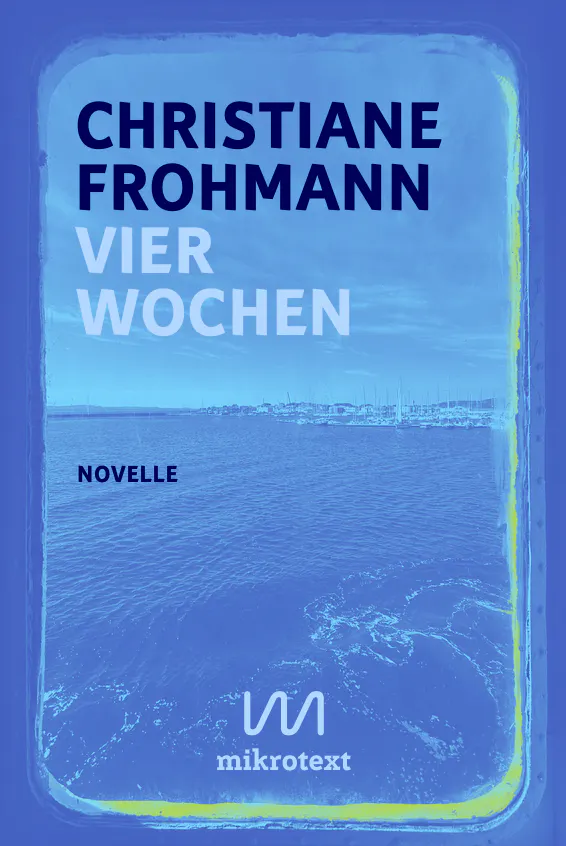Buchcover mit Hafenbild