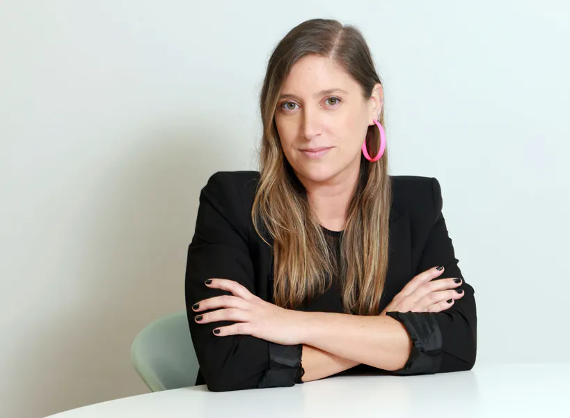 Image shows Fernanda Hermosilla who experienced unwanted and inappropriate physical contact by a colleague