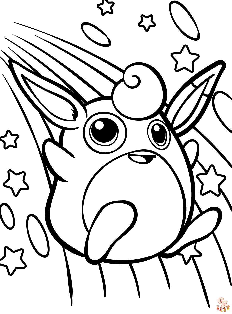pokemon among us coloring pages