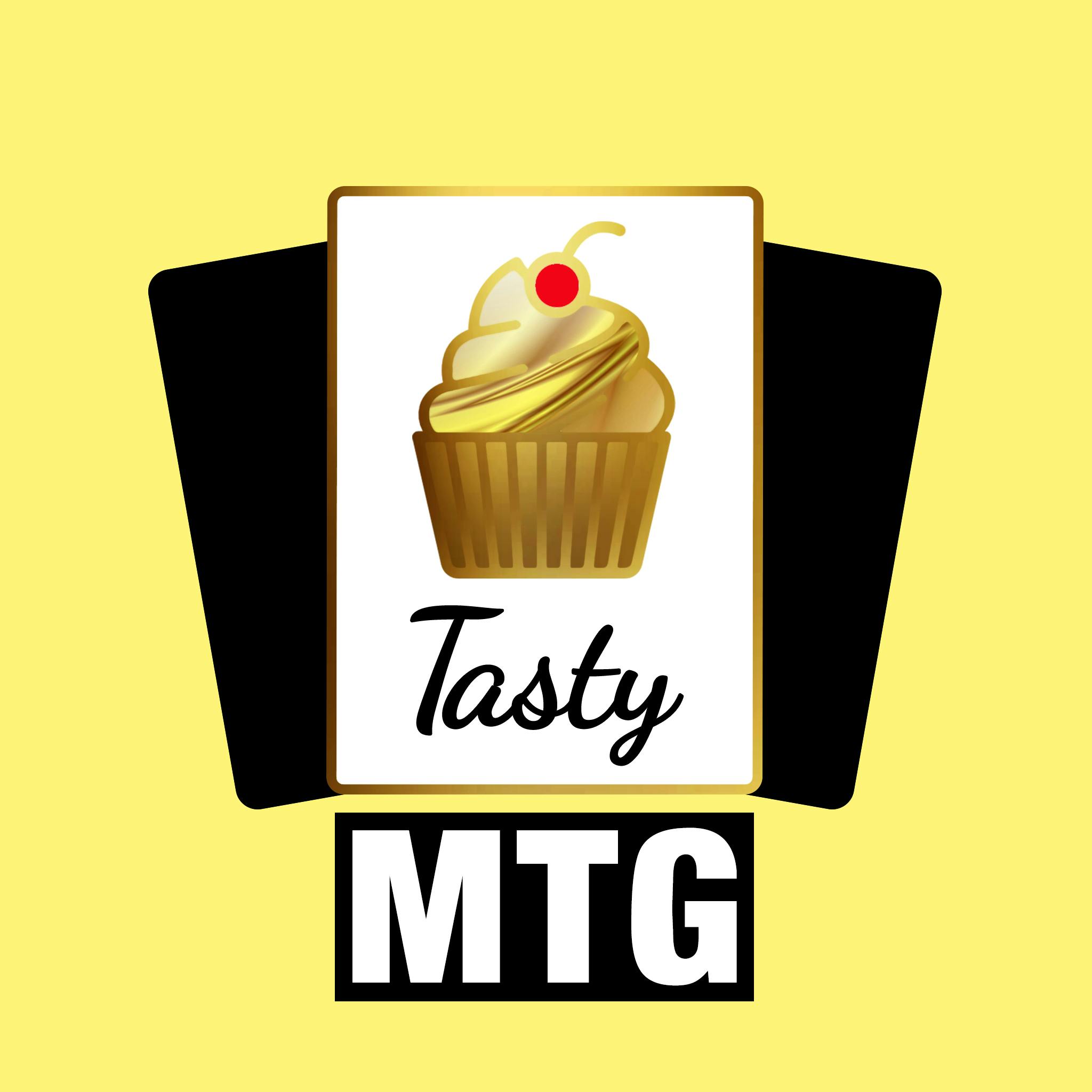 Der Tasty-MTG-Cupcake ist vergoldet