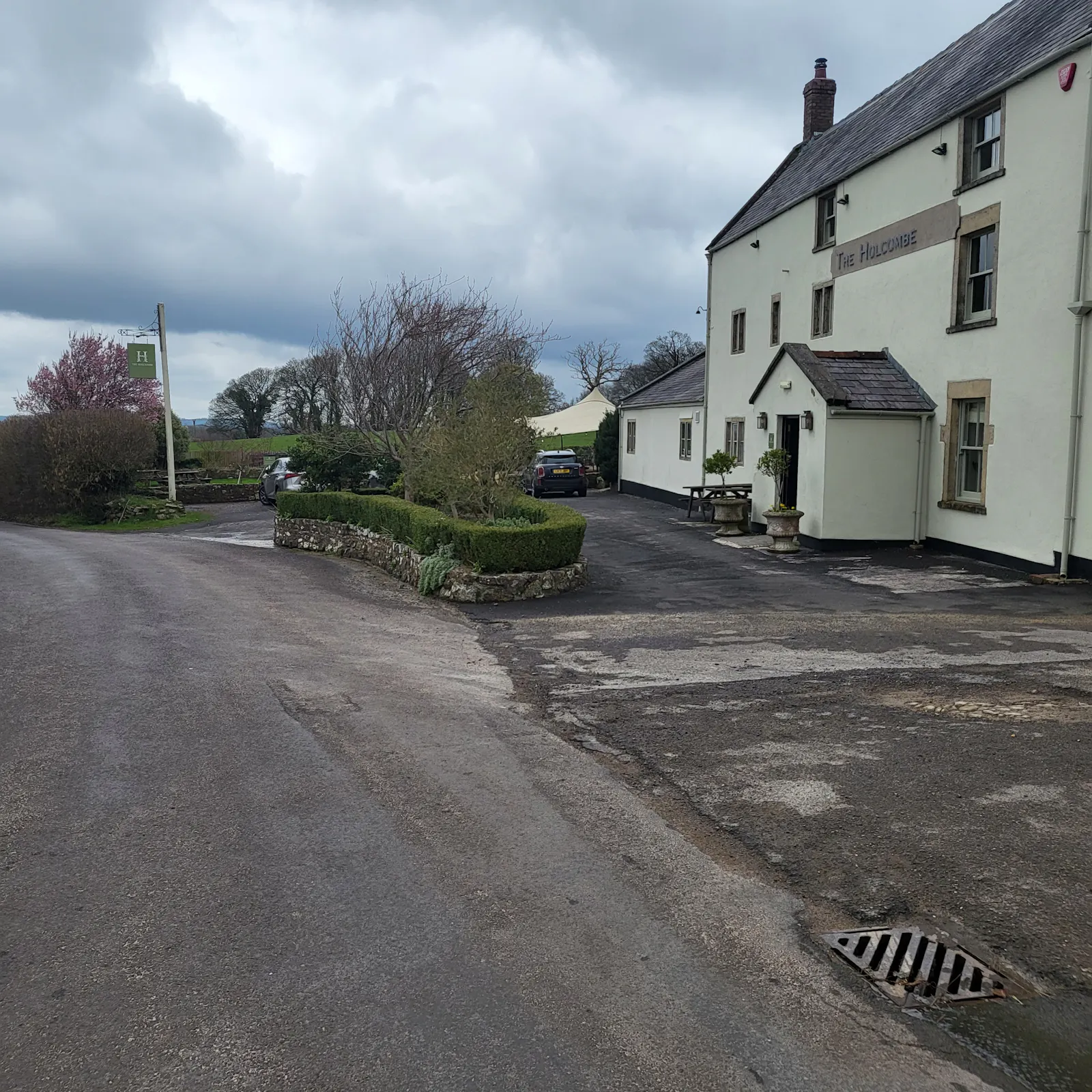 Front of The Holcombe