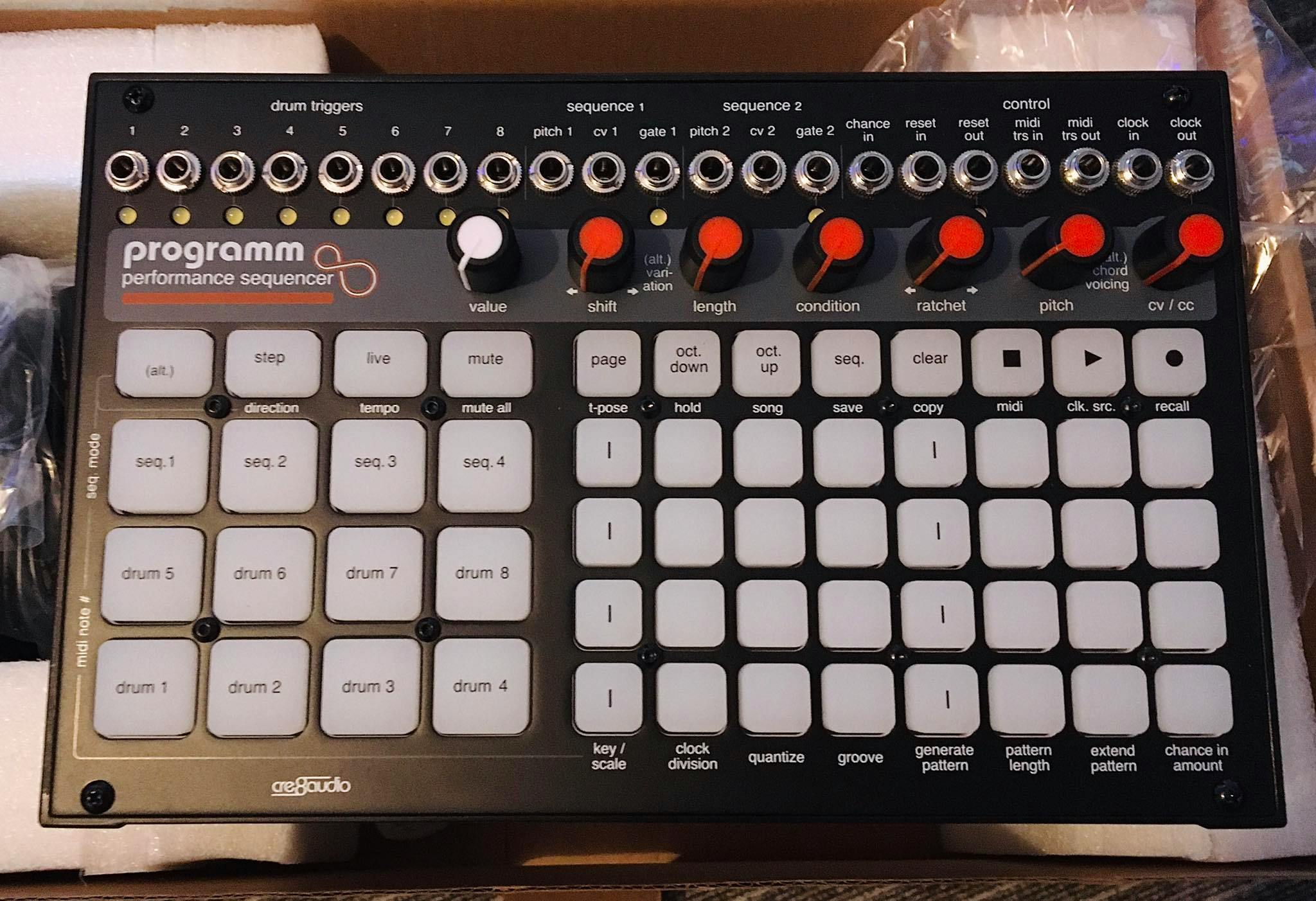 cre8audio Programm Sequencer