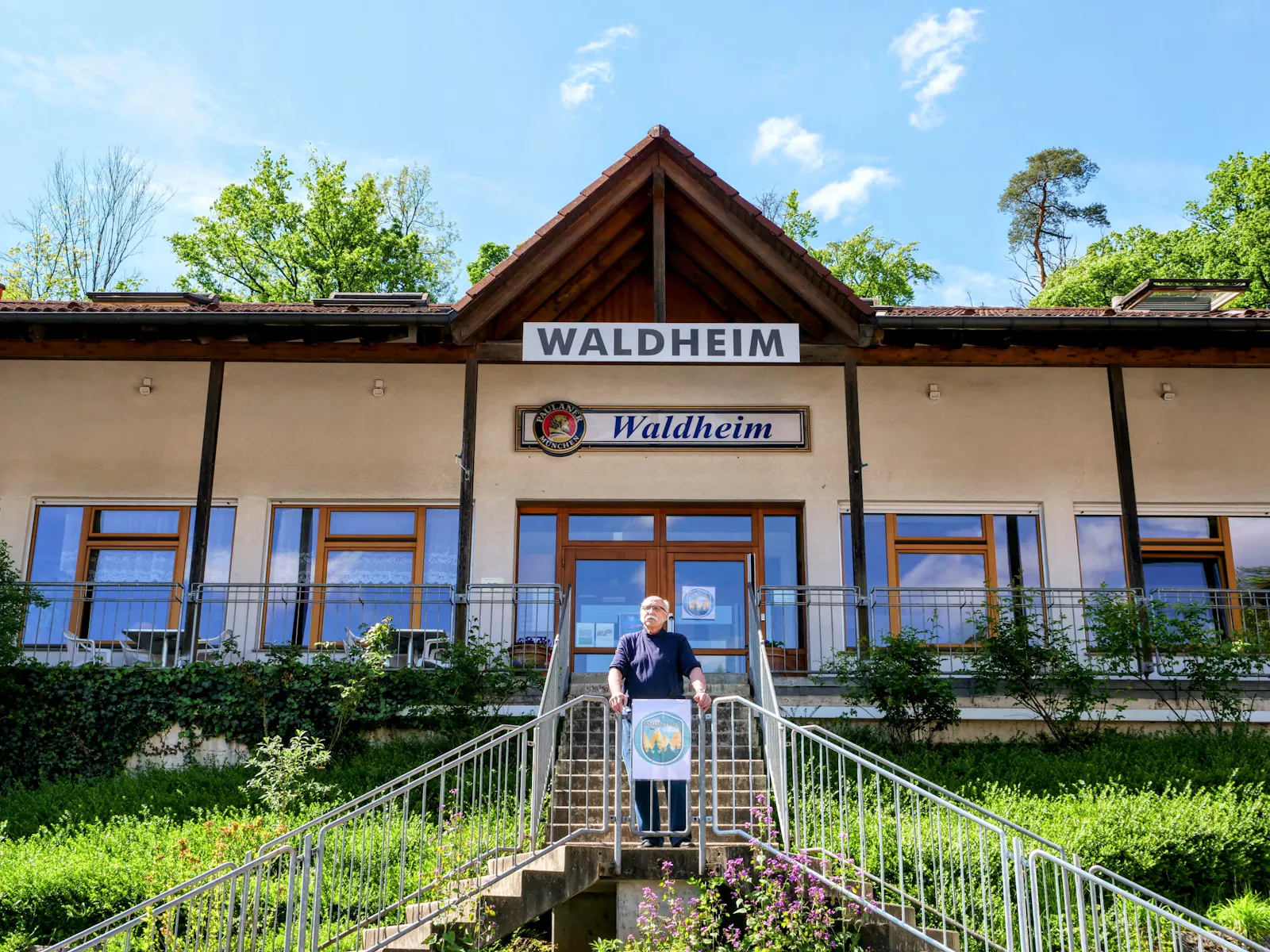 Paul Wurm hat mit dafür gesorgt, dass auf dem Areal des Waldheims Hedelfingen viele Kinder jeden Tag viel Spaß haben. Foto: Jürgen Brand
