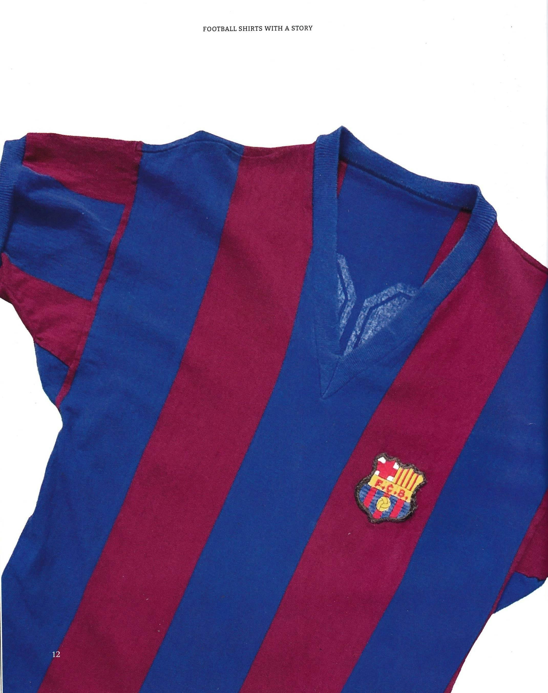 Barcelona-Trikot aus dem Finale im Europapokal der Pokalsieger 1979.