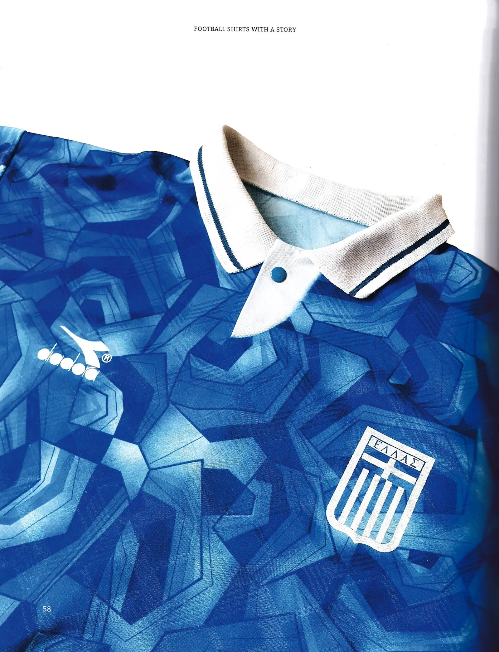 Griechenland Trikot von Diadora.
