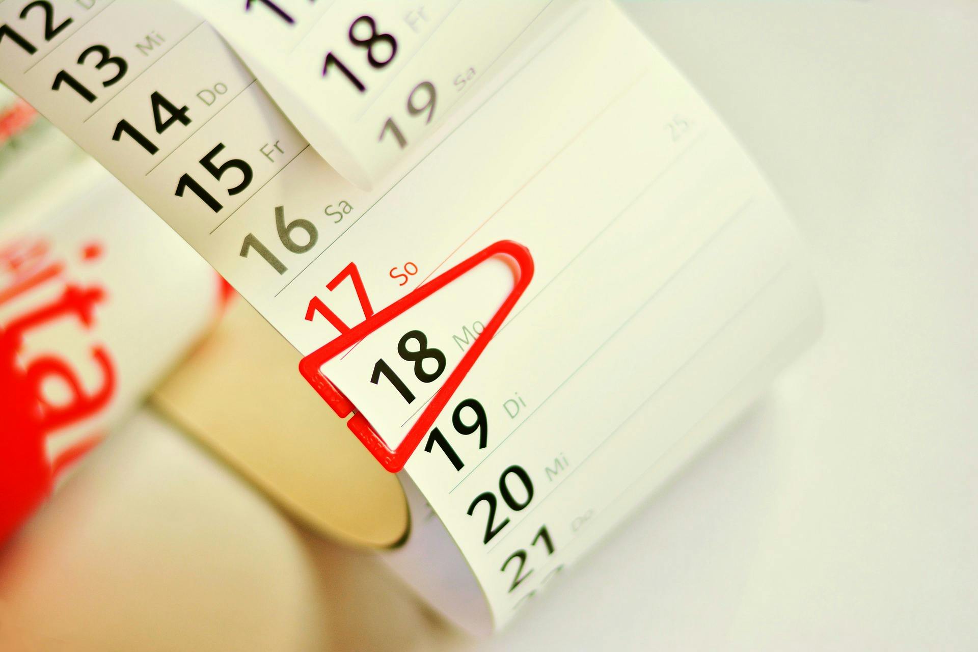 Ein Kalender