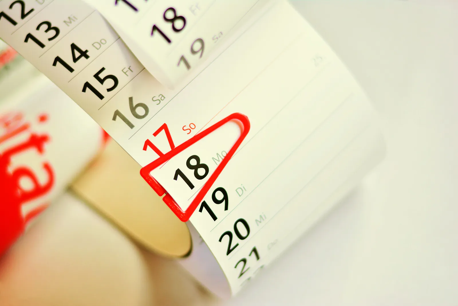Ein Kalender