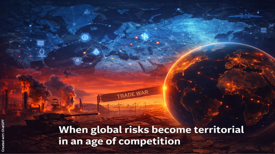 When global risks become territorial in an age of competition