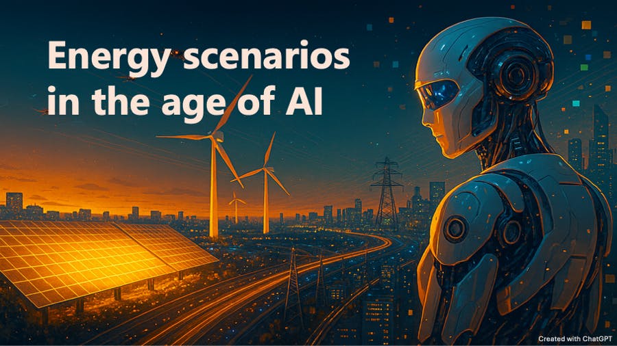 Energy scenarions in the age of AI