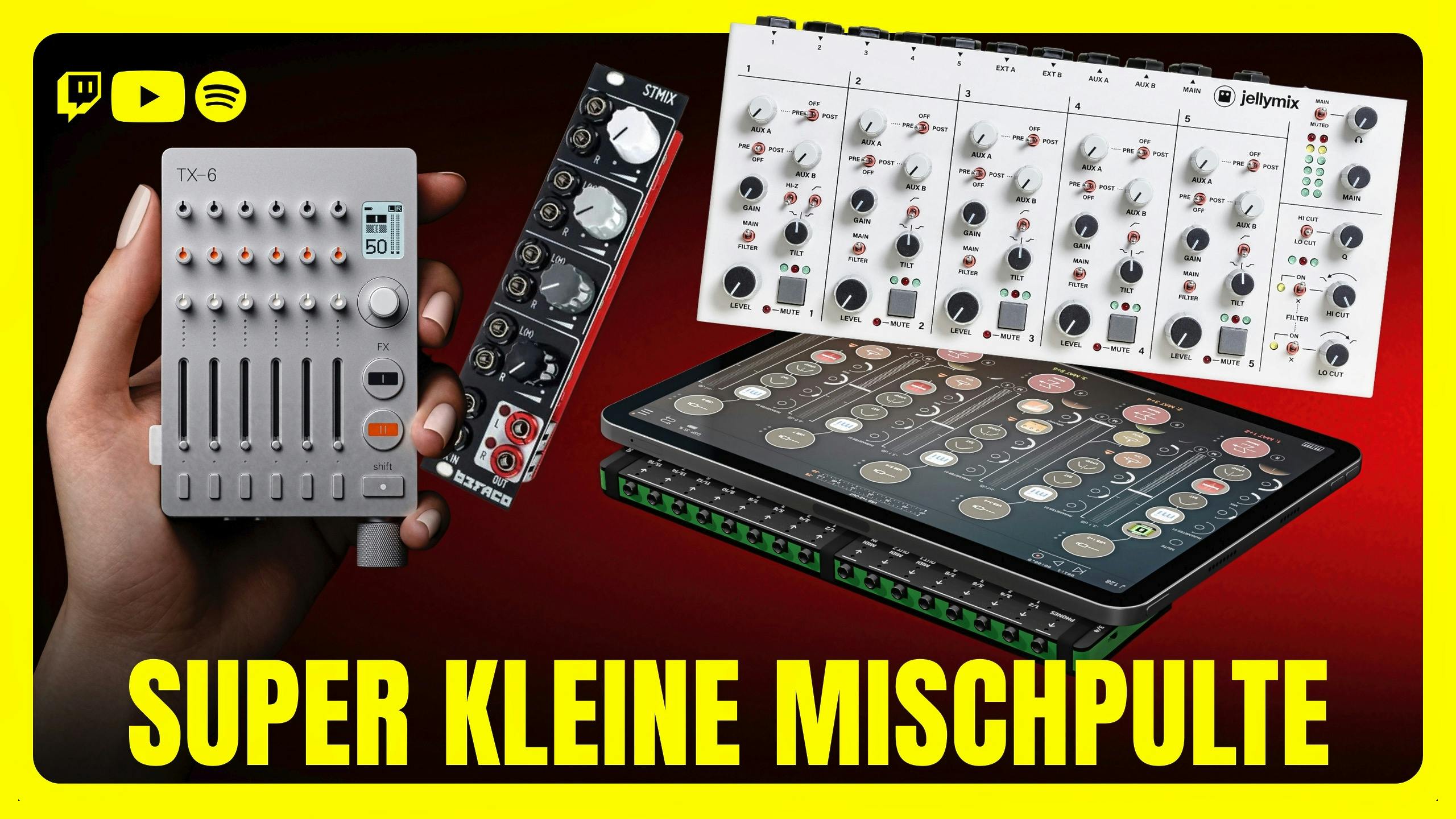 Mini Mischpult finden - für Synths ST270