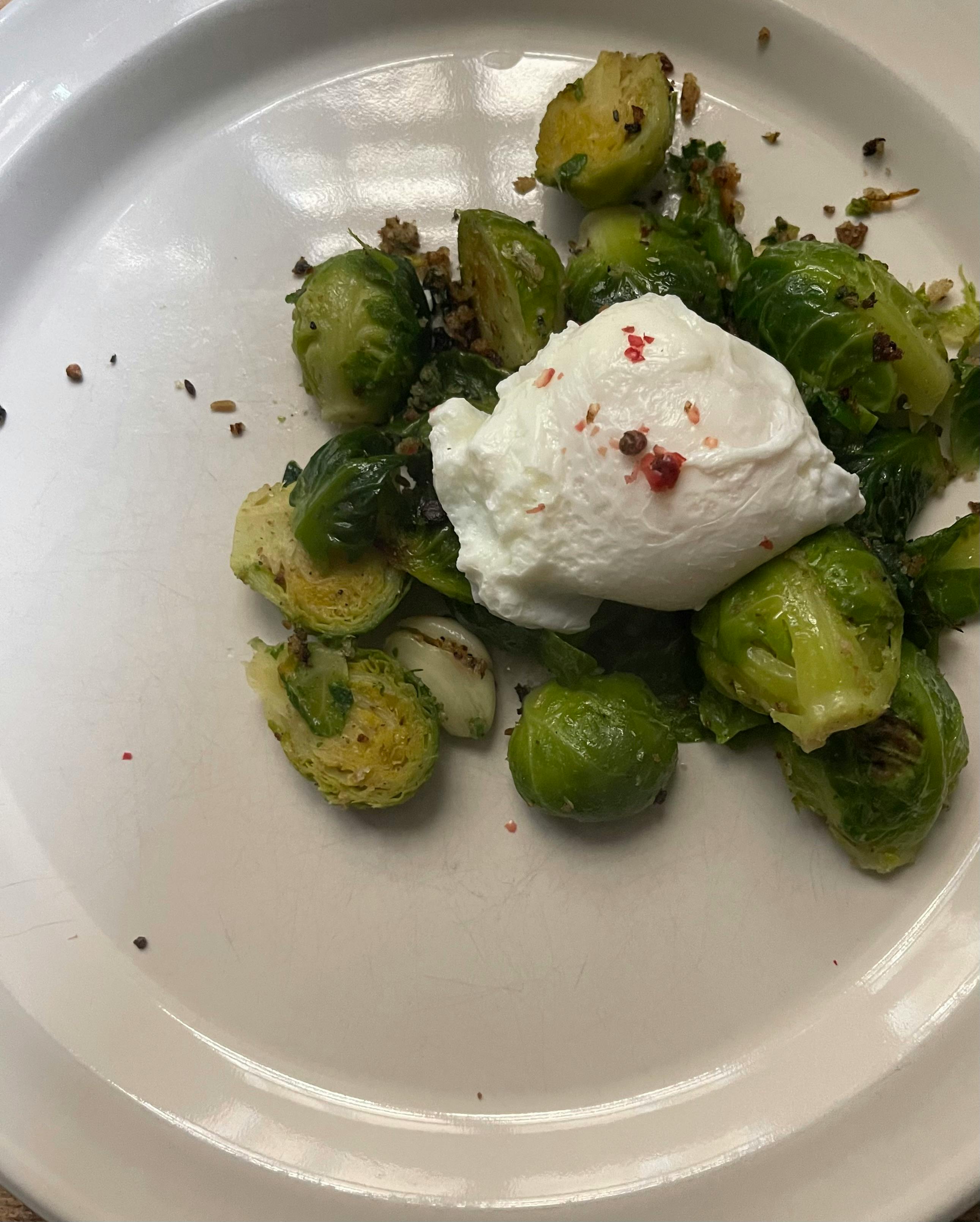 Choux de Bruxelles épicés. Crédit Photo: L'auteure du blog ID.