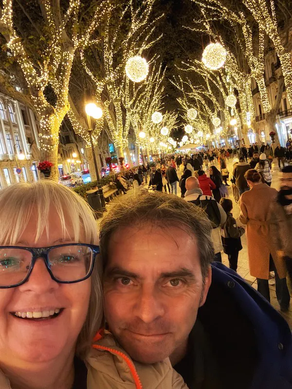 Palmas Llum de Nadal mit Doris & Rainer