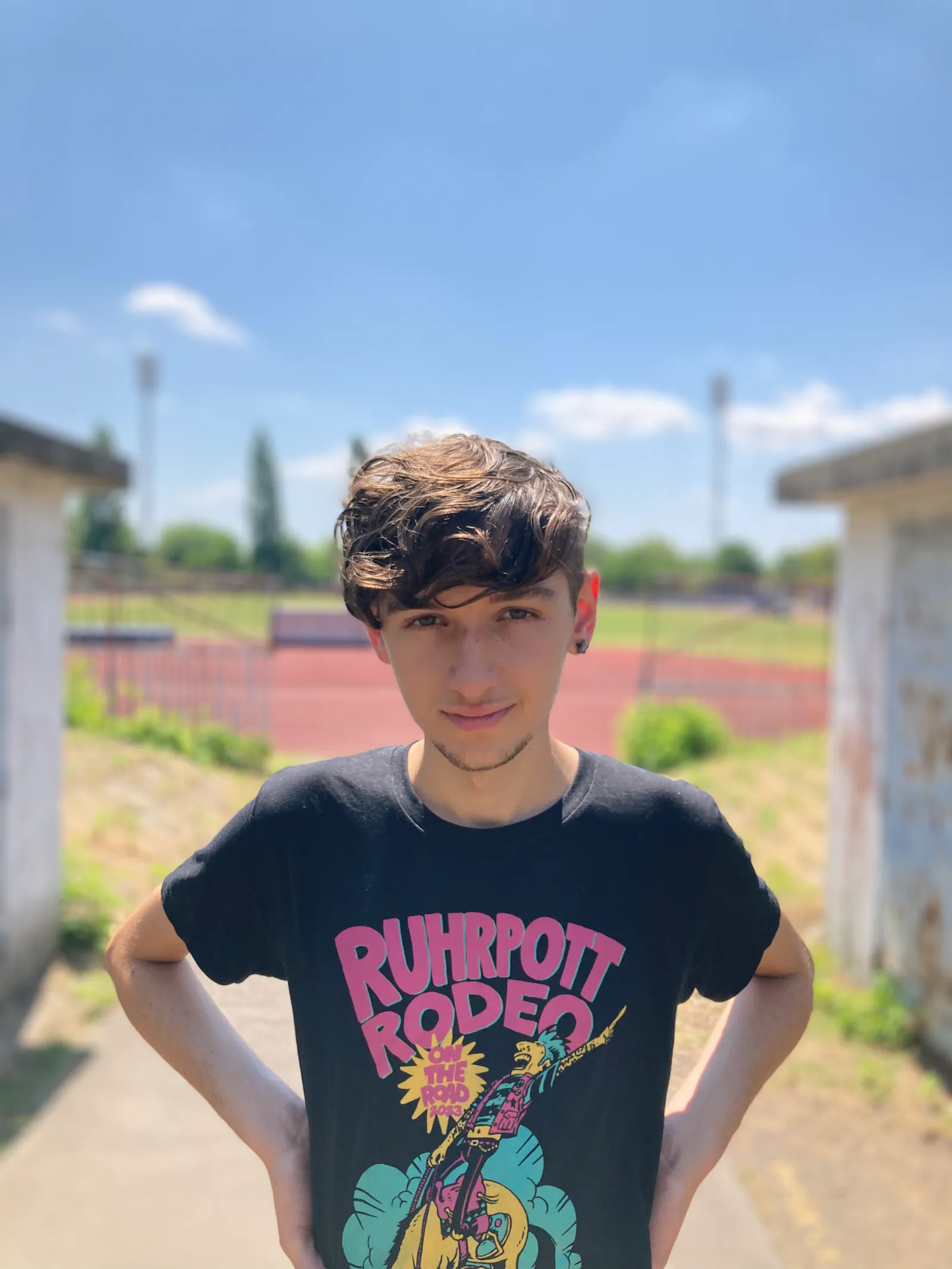 Jason bei einem von vier gescheiterten Versuchen an einem Tag, in Budapest ein Fußballspiel zu besuchen.