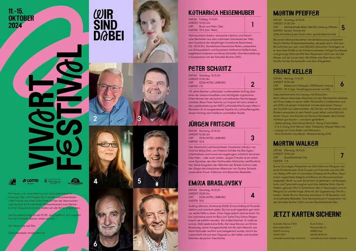 Dies ist ein Programmheft zum VivArt Festival