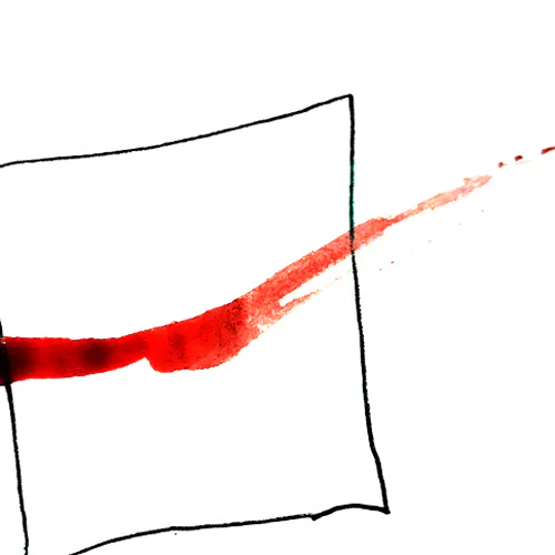 Eine höchst persönliche rote Linie aus meinem Blut