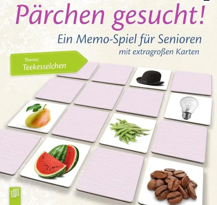 Memory Spiel für die Senioren