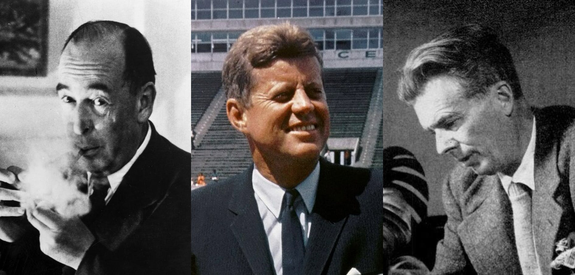 C.S. Lewis, John F. Kennedy, Aldous Huxley