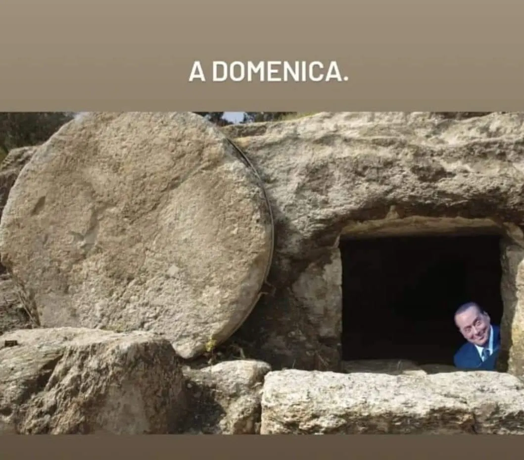 Berlusconis Auferstehung an Ostern