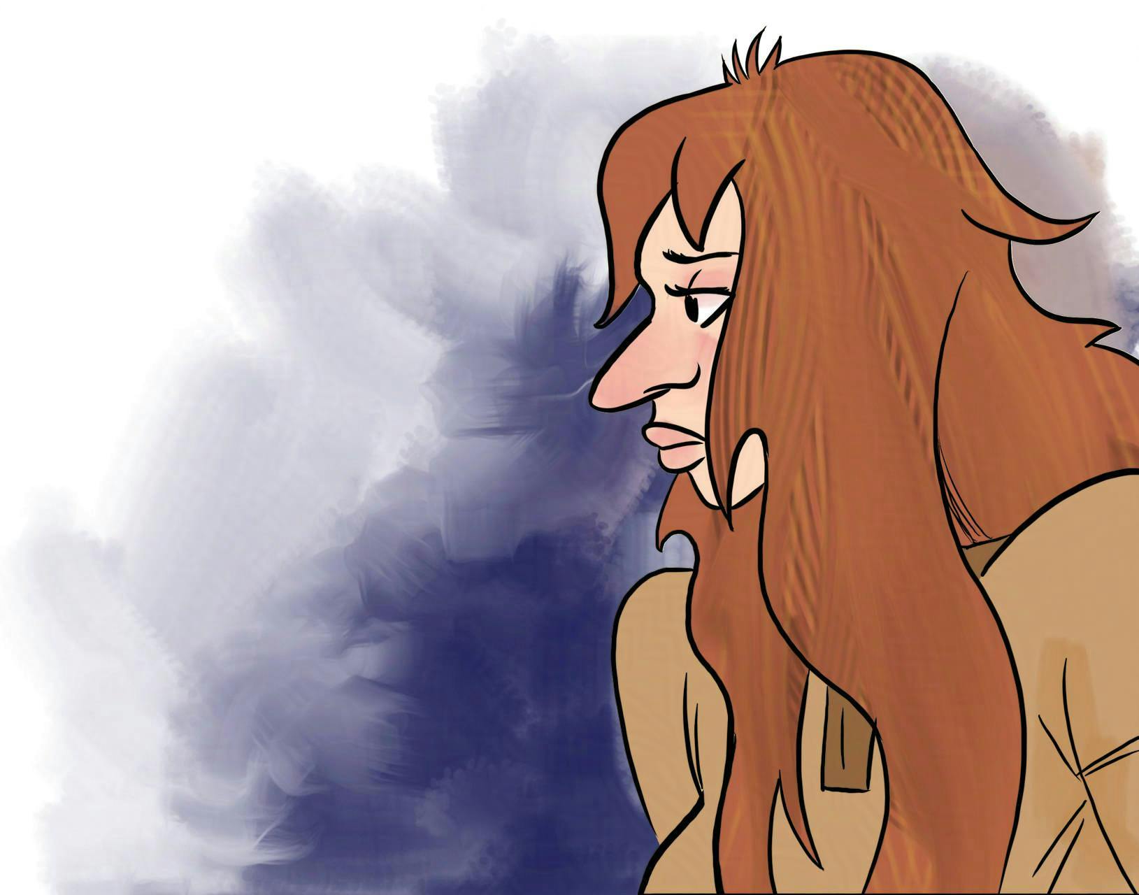 Panel 5.
The Feral gives up.