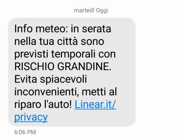 grazie Cristina della segnalazione
