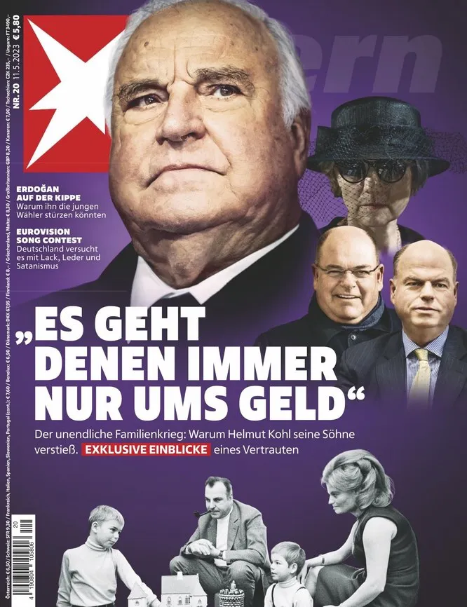 Stern-Cover: „ES GEHT DENEN IMMER NUR UMS GELD“
