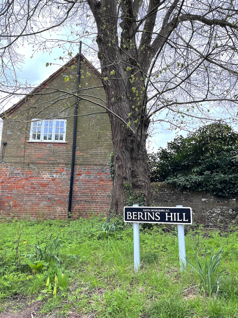 The street named after Berin's or Beren's Hill, Ipsden, Oxfordshire  (Photo © John Garth)