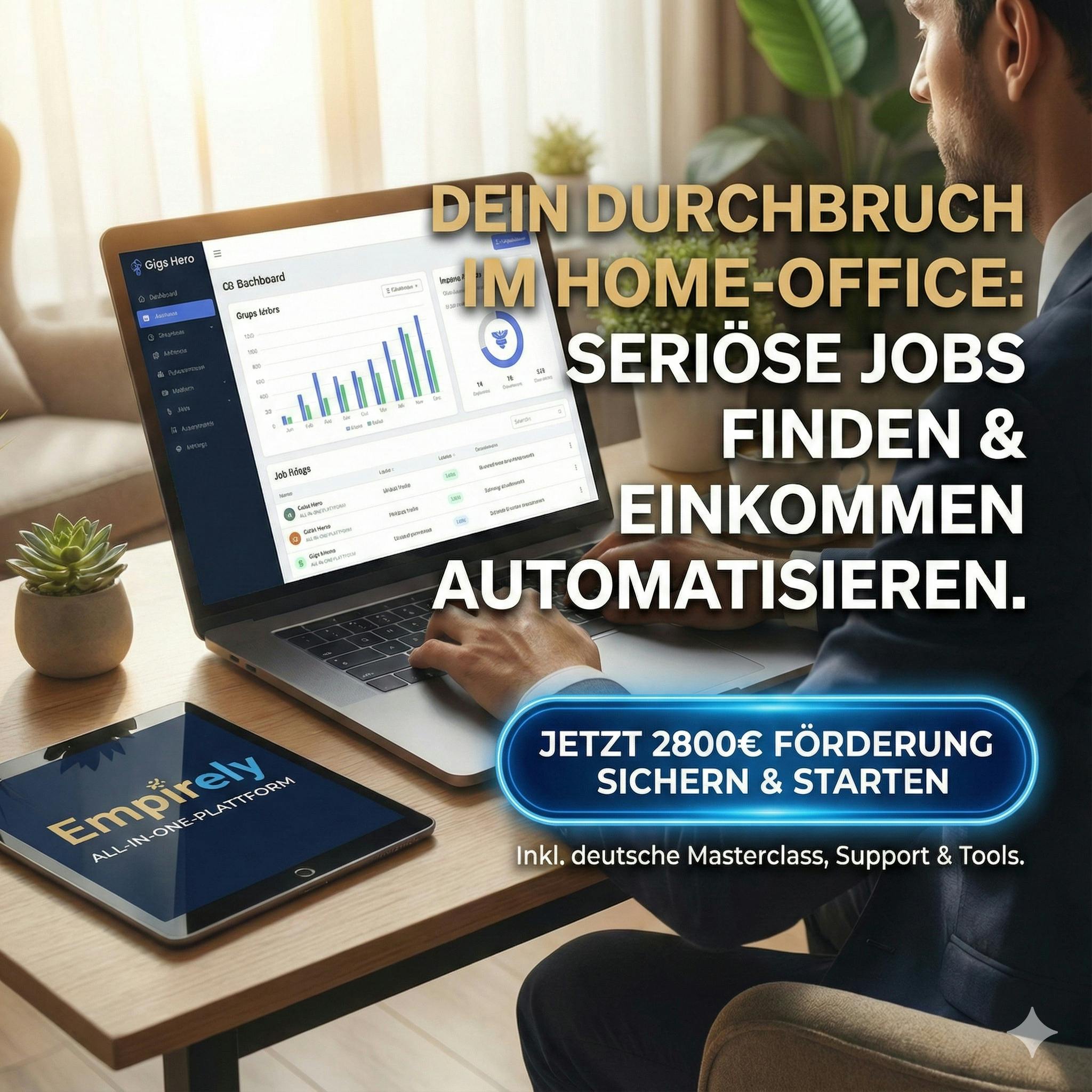 Aber es gibt einen Weg, wie wir Technologie für uns nutzen können, statt gegen sie zu kämpfen. Als Teil unserer Community möchte ich euch heute einen Einblick in die Empirely All-In-One-Plattform geben – ein Werkzeugkasten, der genau dieses Problem löst.
