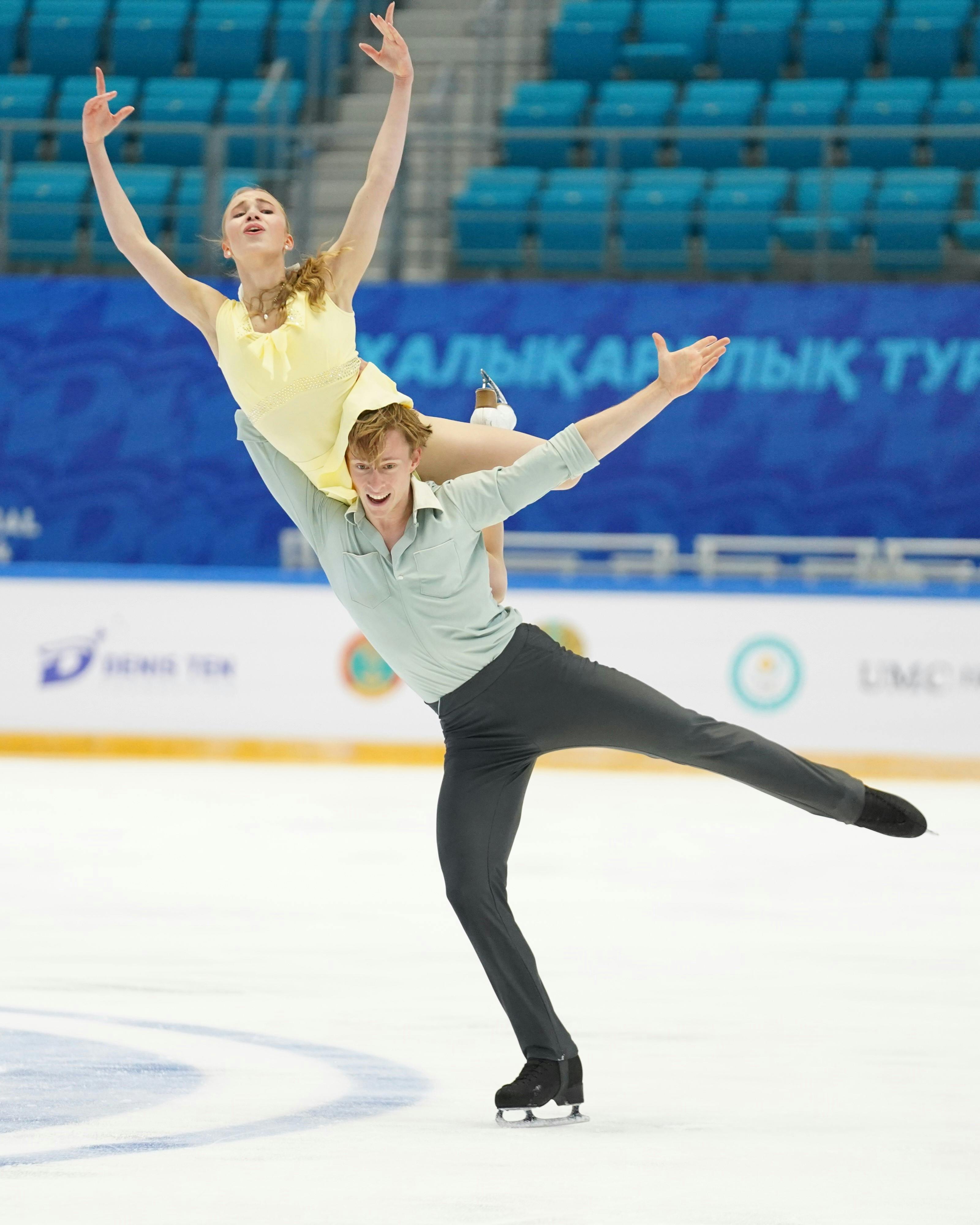Milla Ruud Reitan/Nikolaj Majorov beim Denis Ten Memorial 2024