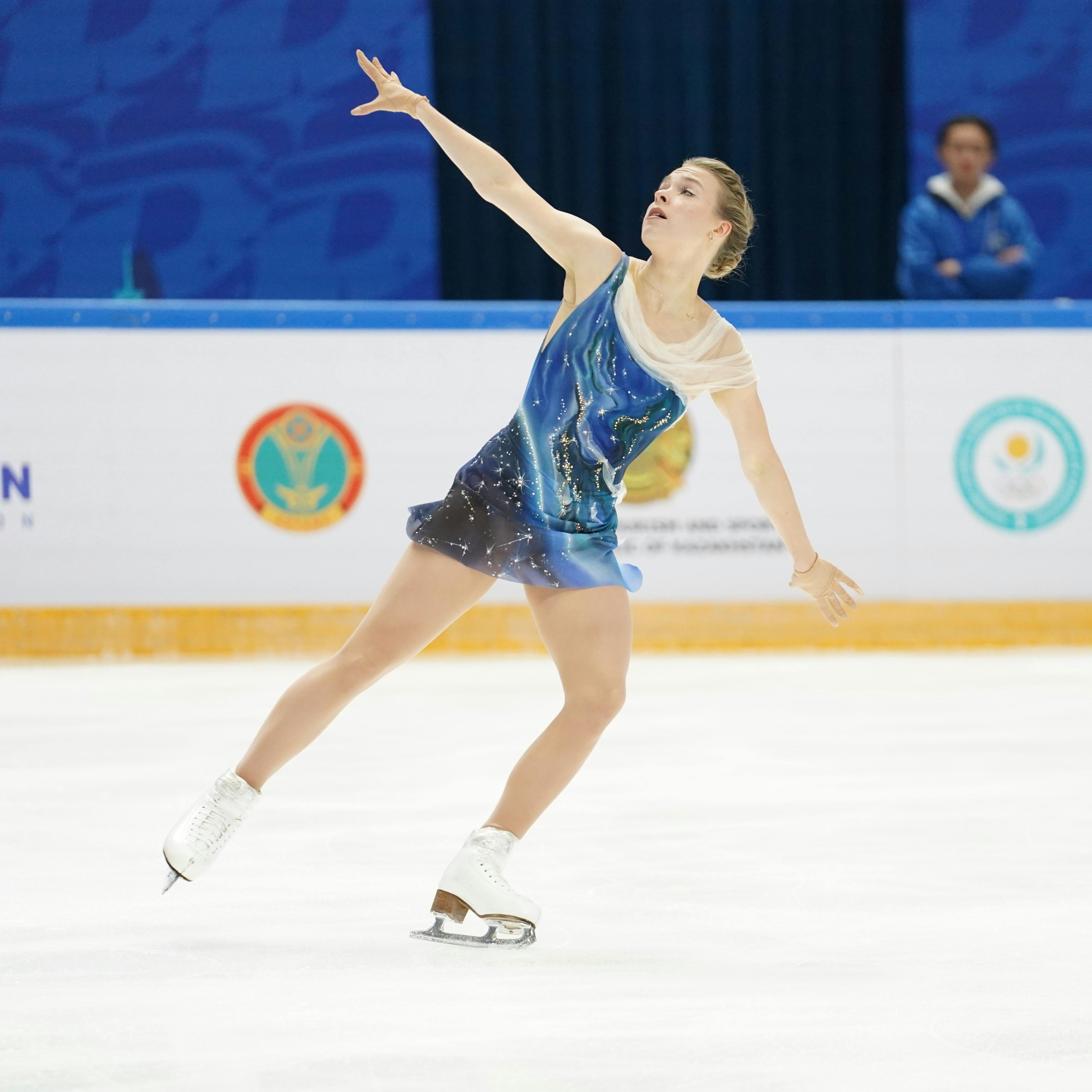Anastasiia Gubanova beim Denis Ten Memorial 2024