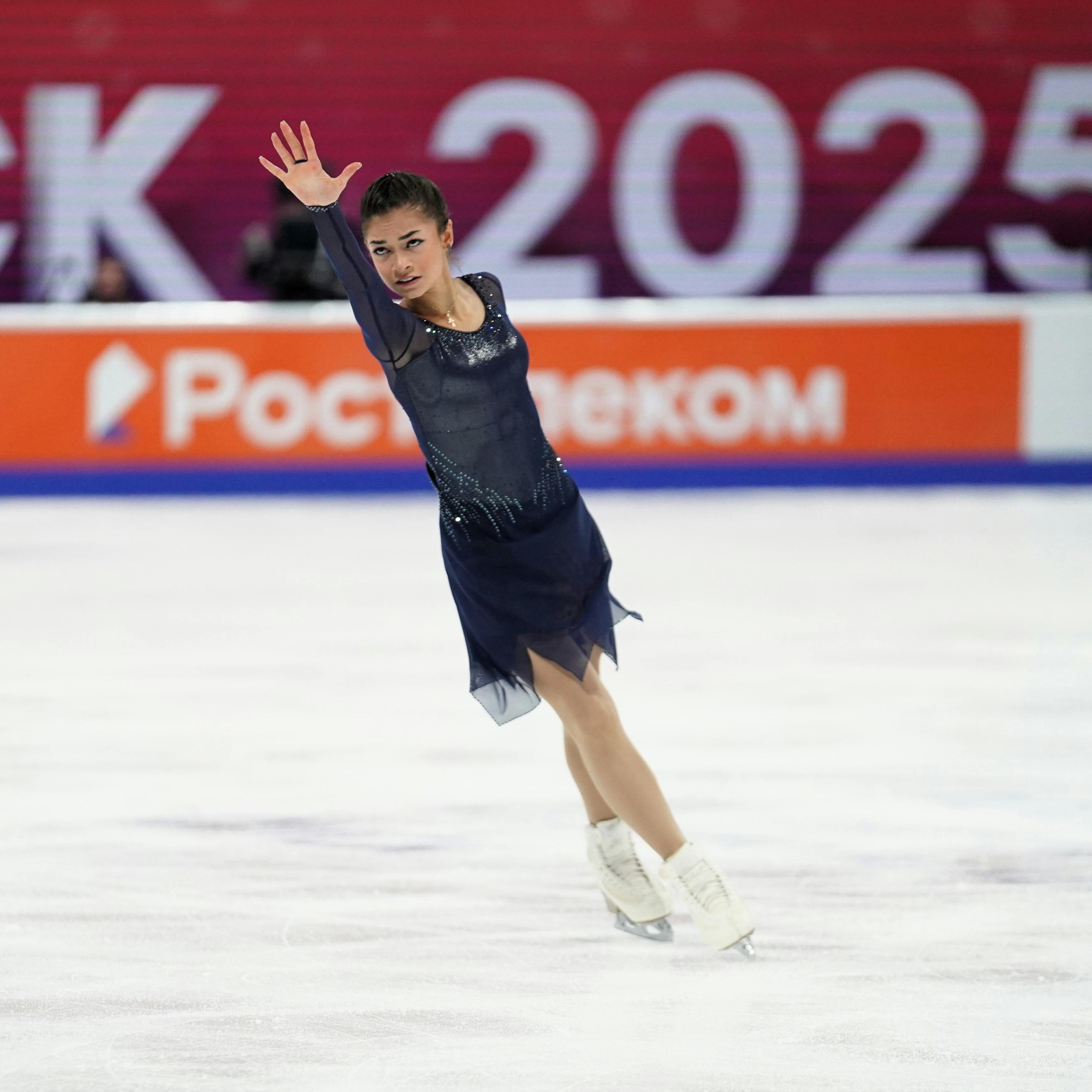 Adeliia Petrosian bei der Russischen Meisterschaft 2025