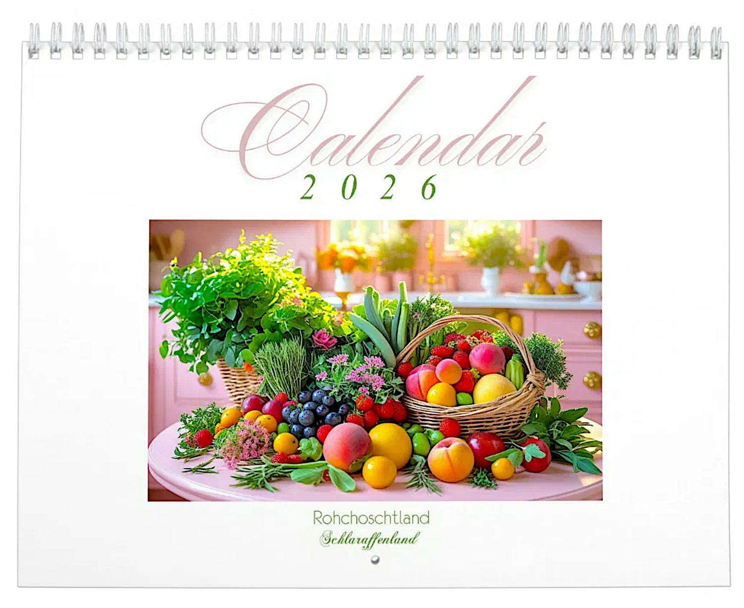 Rohchoschtland Schlaraffenland Daniela Elia - Kalender 2026 ist jetzt in unserem Shop bei Zazzle.ch erhältlich. Herzlichen Dank für Ihren geschätzten Einkauf  ... und viel Freude mit unserem mit viel Liebe hergestellten Kalender 2026.